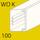 WDK-kanal, dubina kanala 100 mm