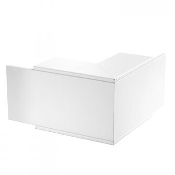 External corner, duct height 120 mm, pure white