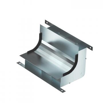 Vertikalno koljeno s 3 komore, visina kanala 58 mm