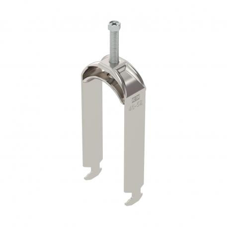 Lučna obujmica, H-stopa, 2-struka, metalno pritisno korito, A2 46 | 52 | 5