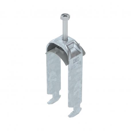 Lučna obujmica, H-stopa, 2-struka, plastično potisno korito, FT