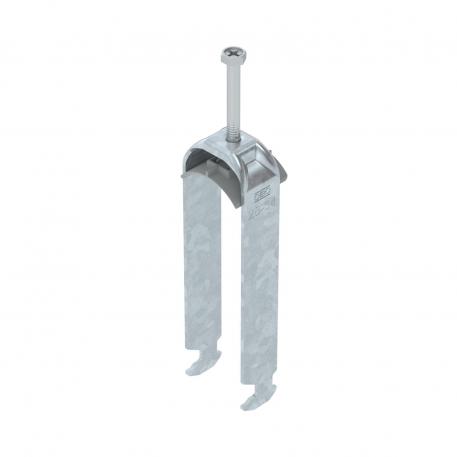 Lučna obujmica, H-stopa, 3-struka, plastično potisno korito, FT 28 | 34 | 3