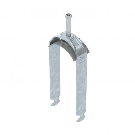 Clamp clip 2056 H-foot, 2-fold, plastic pressure sleeve, FT 58 | 64 | 5