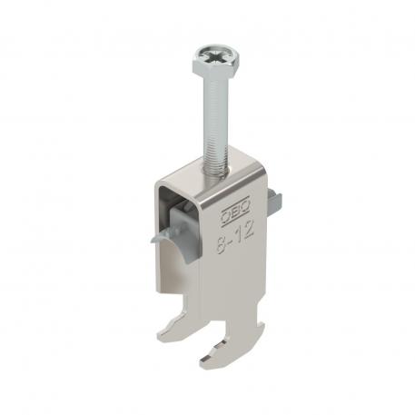 Lučna obujmica, H-stopa, 2-struka, plastično potisno korito, A2 8 | 12 | 3