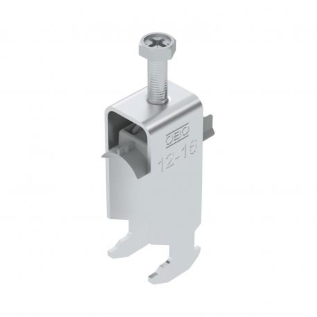 Lučna obujmica, H-stopa, 2-struka, plastično potisno korito, Al 12 | 16 | 2