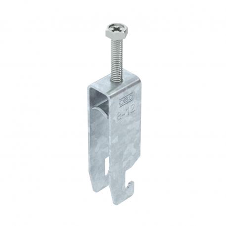 Lučna obujmica, U-stopa, 3-struka, metalno pritisno korito, FT 8 | 12 | 3