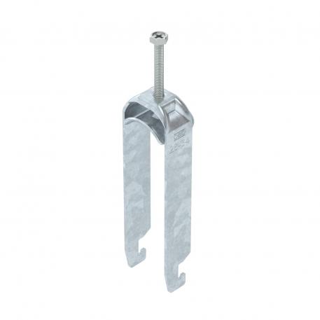 Lučna obujmica, U-stopa, 3-struka, metalno pritisno korito, FT 28 | 34 | 3