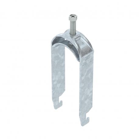 Lučna obujmica, U-stopa, 2-struka, metalno pritisno korito, FT 46 | 52 | 5