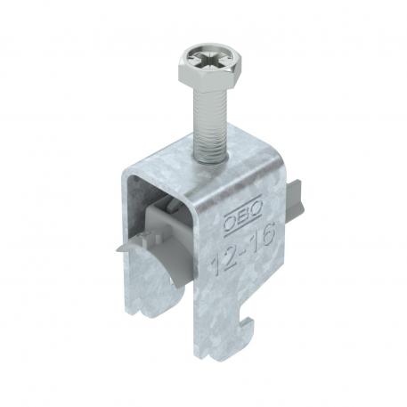 Lučna obujmica, N-stopa, 2-struka, plastično potisno korito, FT 12 | 16 | 3