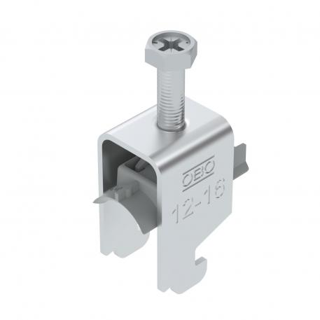 Lučna obujmica, N-stopa, 1-struka, plastično potisno korito, Al 12 | 16 | 2