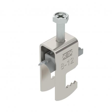 Lučna obujmica 2056, F-stopa, 1-struka, plastično pritisno korito, A2 8 | 12 | 3