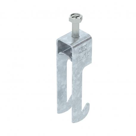 Lučna obujmica 2056, W-stopa, 1-struka, metalno pritisno korito, FT 12 | 16 | 3