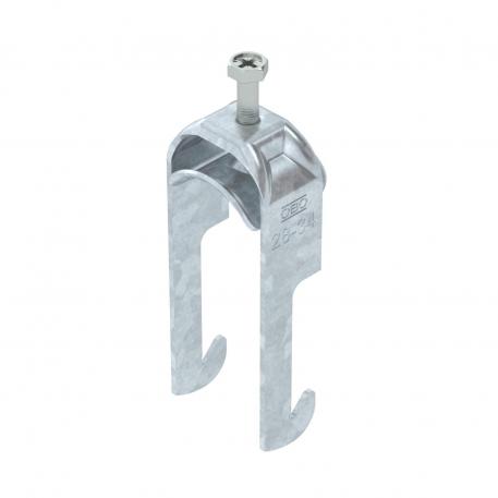 Obujmica 2056 W-kopča, 1-struka, metalna pričvrsna pločica, FT