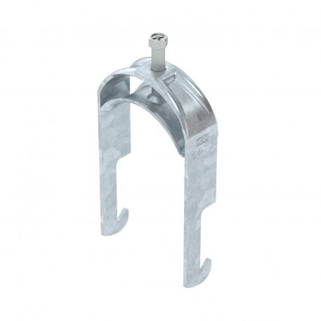 Lučna obujmica 2056, W-stopa, 1-struka, metalno pritisno korito, FT 64 | 70 | 5