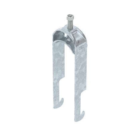 Lučna obujmica 2056, W-stopa, 2-struka, metalno pritisno korito, FT 40 | 46 | 5