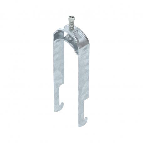 Lučna obujmica 2056, W-stopa, 2-struka, metalno pritisno korito, FT 52 | 58 | 5