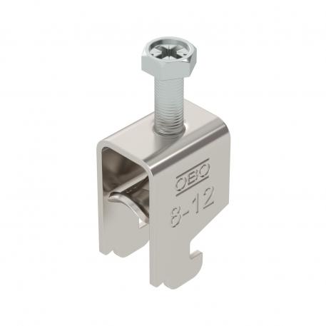 Lučna obujmica, N-stopa, 1-struka, metalno pritisno korito, A2 8 | 12 | 3