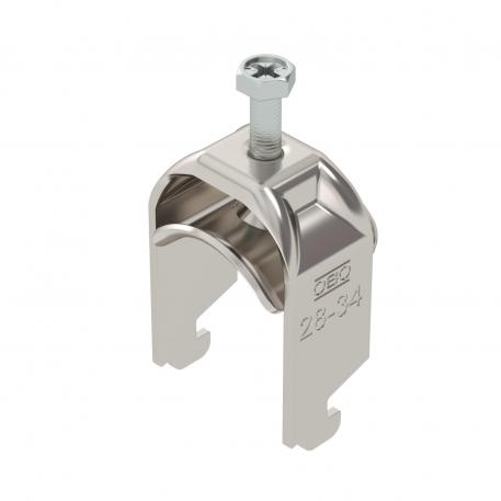 Lučna obujmica, N-stopa, 1-struka, metalno pritisno korito, A2 28 | 34 | 3