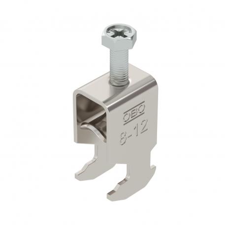 Lučna obujmica 2056, H-stopa, 1-struka, metalno pritisno korito, A4 8 | 12 | 3