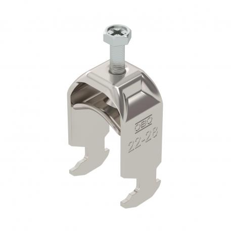 Lučna obujmica 2056, H-stopa, 1-struka, metalno pritisno korito, A4 22 | 28 | 3