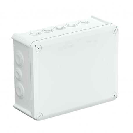 Junction box T 250, plug-in seal 225x173x86 | 16 | IP66 | Pure white; RAL 9010