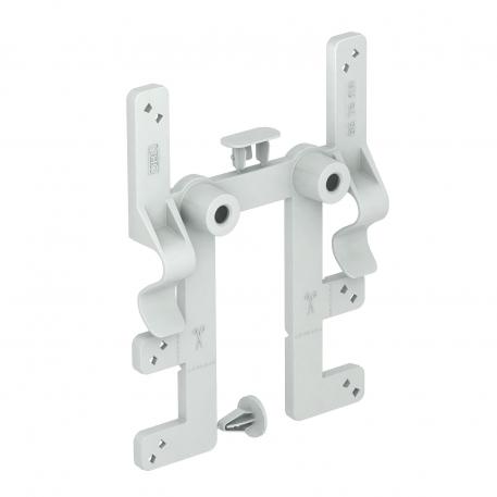 Pričvrsni element za razvodne kutije za kablove na nosačima kablova