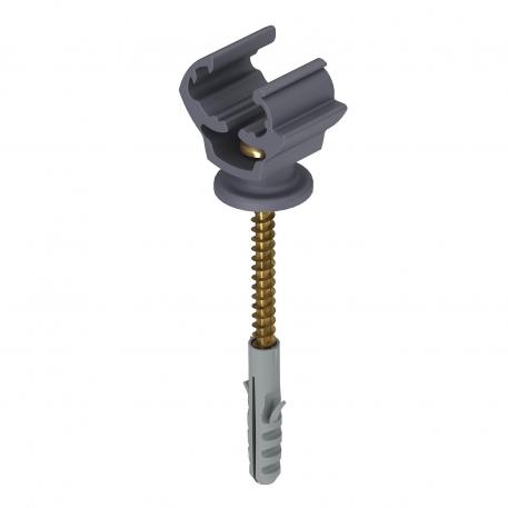 Cable bracket Rd 8−10 mm with pre-mounted wood screw 8−10 mm round | 20