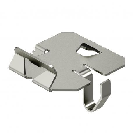 Hold-down clamp for separating retainer fastening in RKSM A2