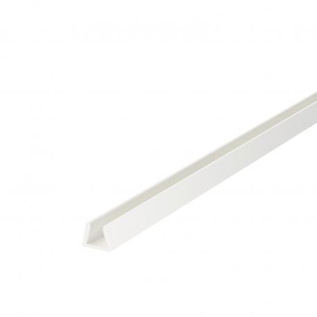 Mini kanal sa samolepljivom folijom i zglobnim poklopcem M8 2000 | 10 | 8 | saobraćajno bela; RAL 9016