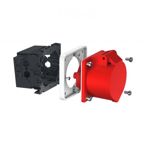 Accessory mounting box CEE, 16 A