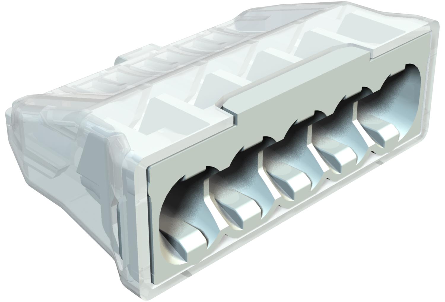 Screwless terminals, 5pole OBO